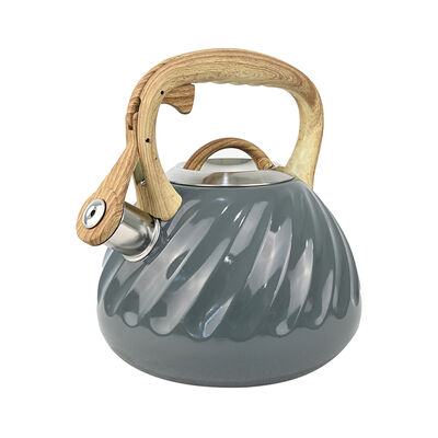 Tetera Doral Acero Inoxidable Afrodita 3 lts. Gris Azulado