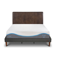 Cama Europea CIC King Alaska + Respaldo