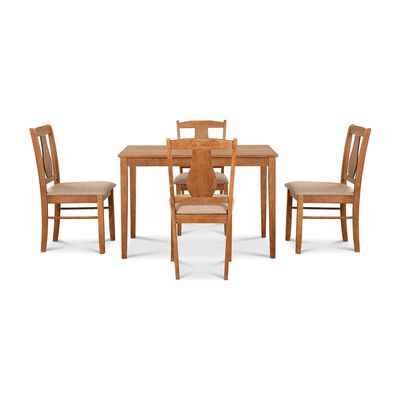 Imagen 2 del producto Juego de Comedor CIC Texas 4 Sillas Walnut