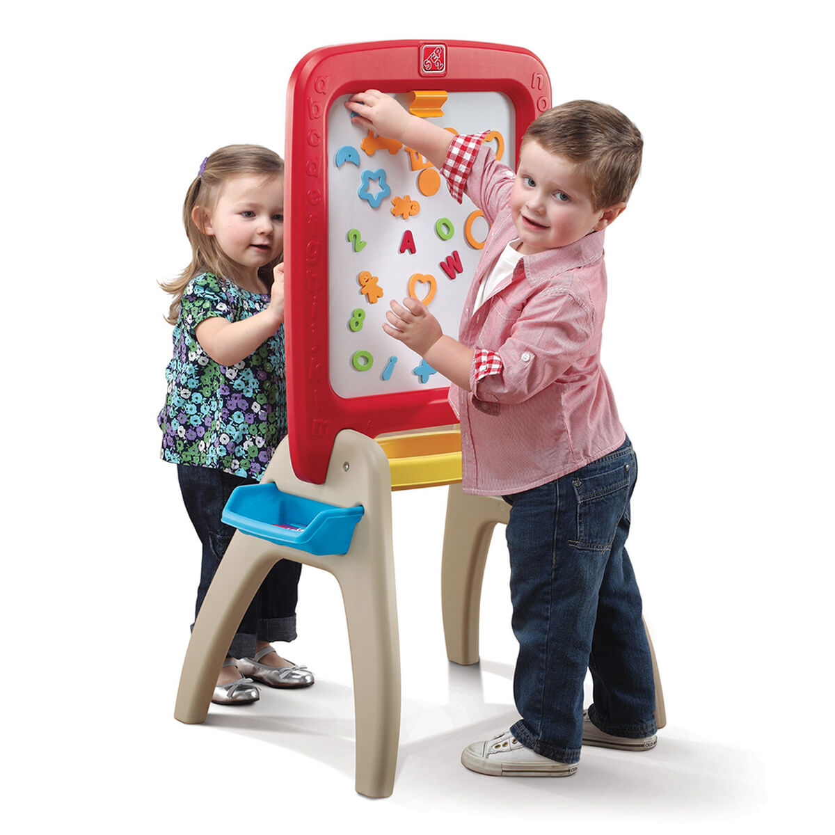 Caballete Pintor Dual Rojo