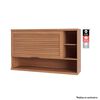 Mueble de Cocina Roca Macadamia Canela Grafito 3 Cajones 7 Puertas