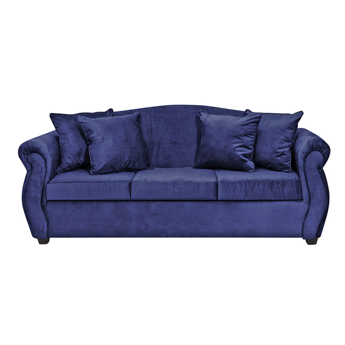 Sofá Innovamuebles Azucena 3 Cuerpos Azul 
