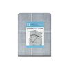 Juego de S&aacute;banas American Family 1,5 Plazas Cuadra Mini 144 Hilos Gris