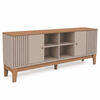Rack TV Exit Florencia hasta 70" Nogal Beige