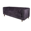 Sof&aacute; Tela Velvet Latam Home Brescia 3 Cuerpos