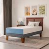 Cama Europea CIC 1,5 Plazas Excellence + Respaldo Munich Olivo