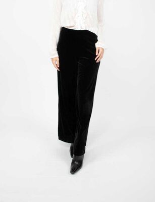 Imagen 1 del producto Pantalón Terciopelo Plush Mujer Zibel Negro