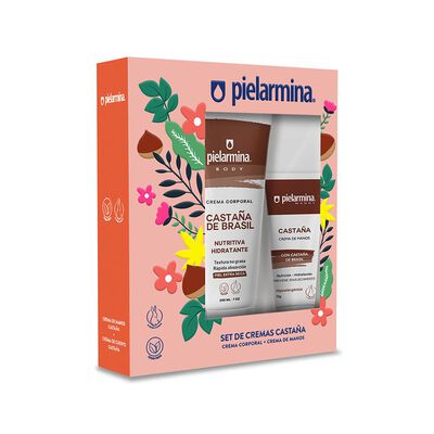 Set de Cremas de Castaña Cuerpo y Manos