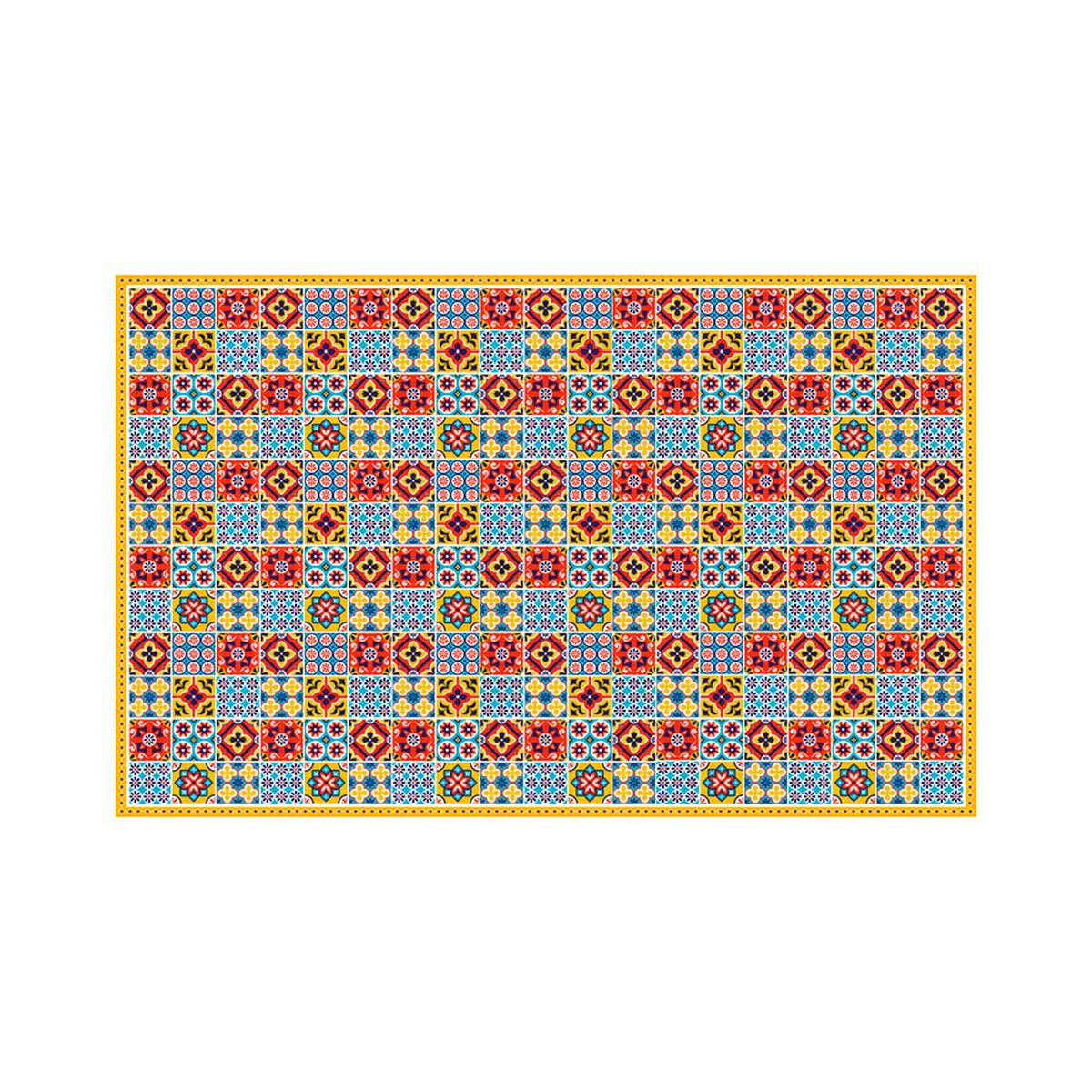 Alfombra Davanti Baldosa Portuguesa 140 x220 Baldosa Portuguesa