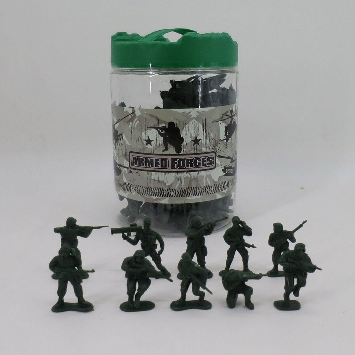Mini soldados 100 unidades