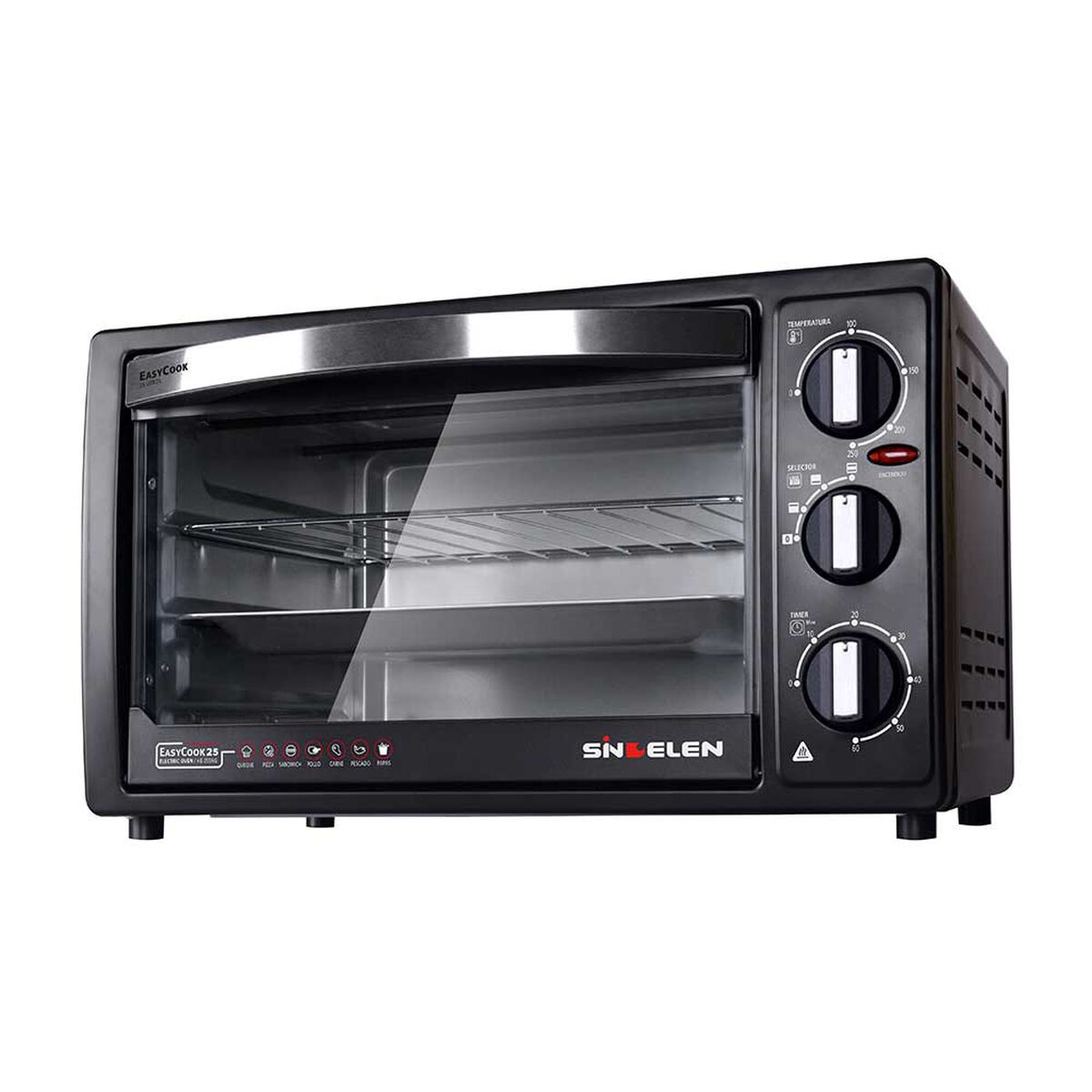 Horno Eléctrico Sindelen HE-255 NG 25 lts.
