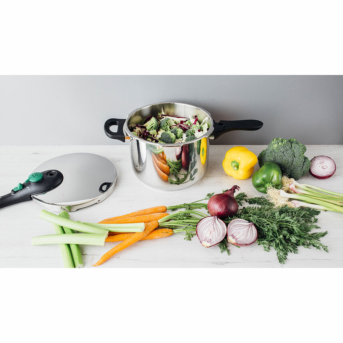 Olla a Presión Acero Magefesa Dynamic 5 lt