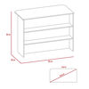 Mueble Microondas + Barra de Cocina  TuHome Kitchen