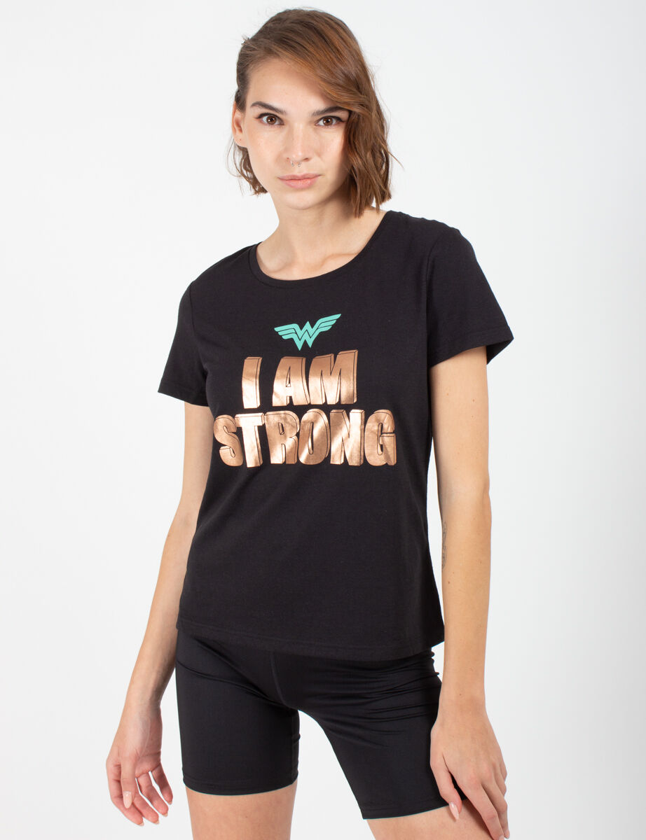 Polera Deportiva Mujer Wonder Woman