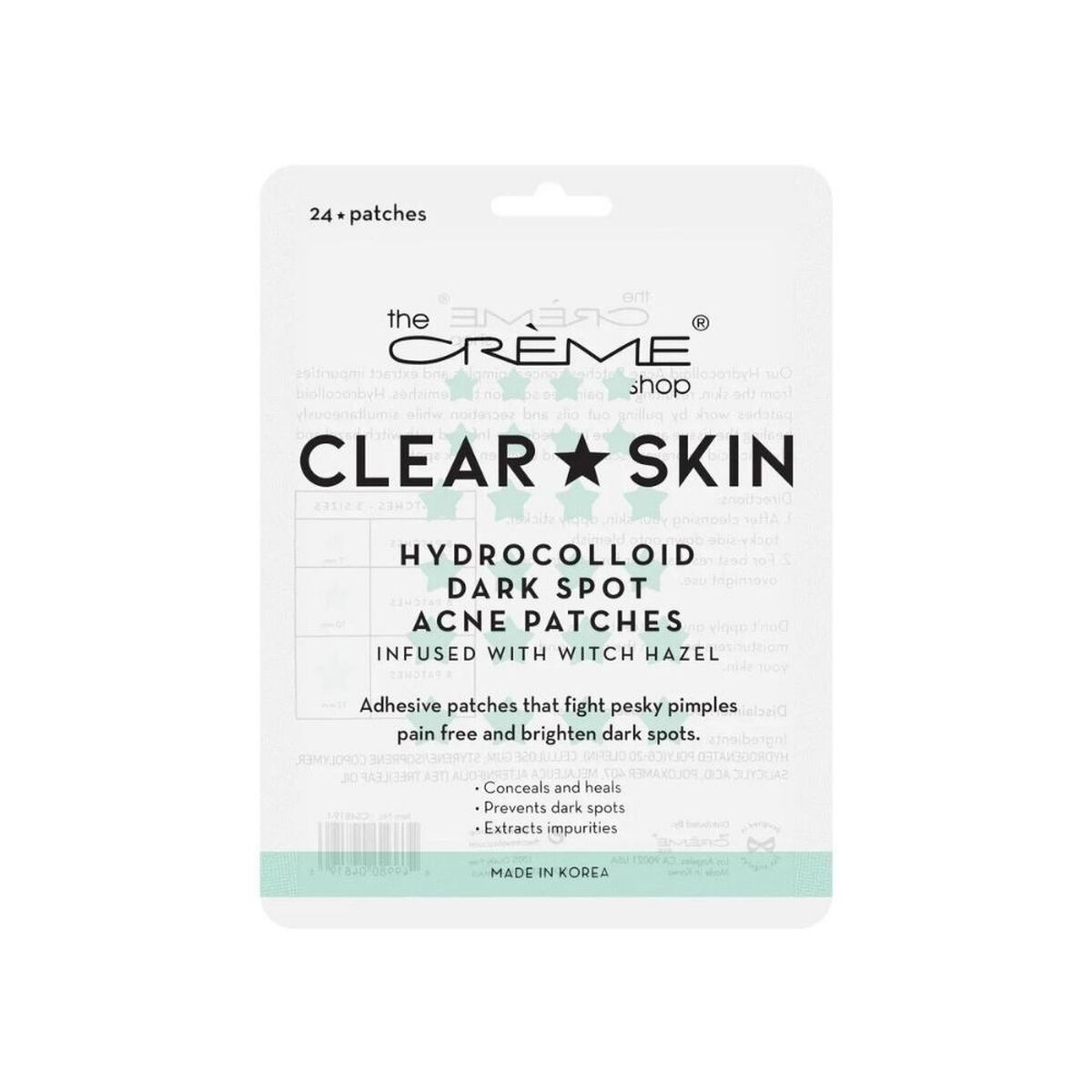 Parches Anti Imperfecciones Clear Skin Hydrocolloid