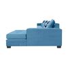Sof&aacute; Seccional Living Factory Venecia 5 Cuerpos Azul