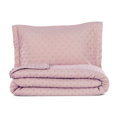 Quilt CIC 2 Plazas Rosa Microfibra