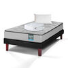 Cama Europea Flex 1,5 Plazas Dream Dual + Almohada + Cubrecolchon Basico