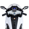 Moto de Carrera a Batería Musical Baby Way Blanco
