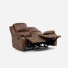 Sofá Reclinable Rosen Umbria 2 Cuerpos Tabaco