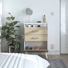 Cómoda Silcosil Vertical Blanco Madera 2 Cajones