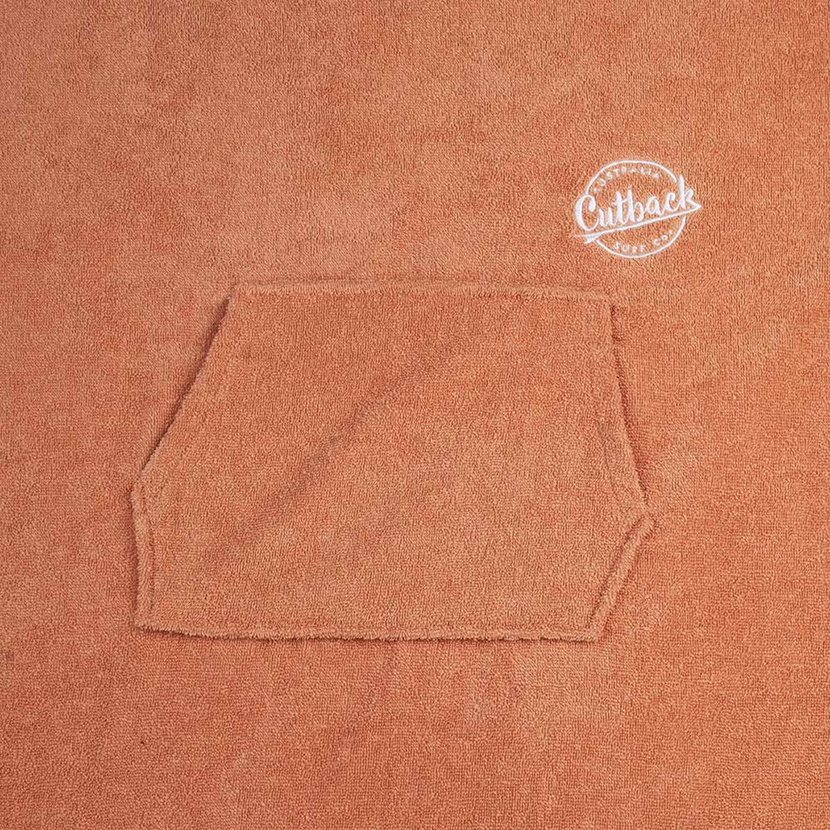 Toalla de Playa con Capucha Surf Juvenil Cutback Rosa Teen