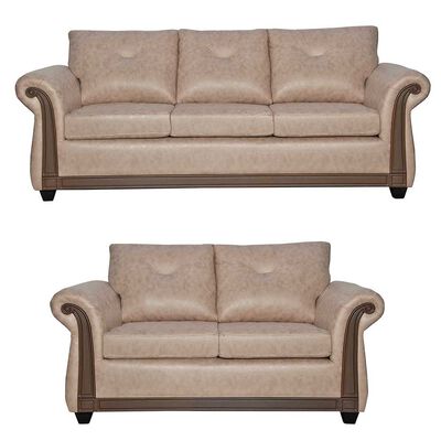 Imagen 1 del producto Juego de Living Black Factory Bristol 5 Cuerpos Beige