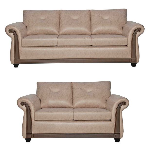 Juego de Living Black Factory Bristol 5 Cuerpos Beige