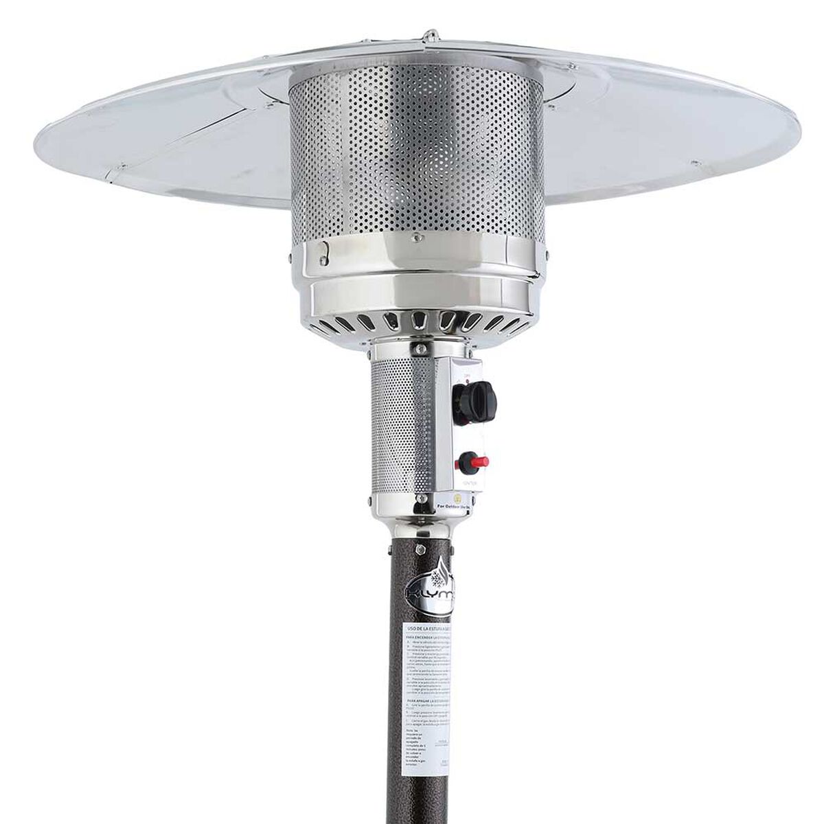 Estufa a Gas Exterior Terraza Klyma Setax Rattan