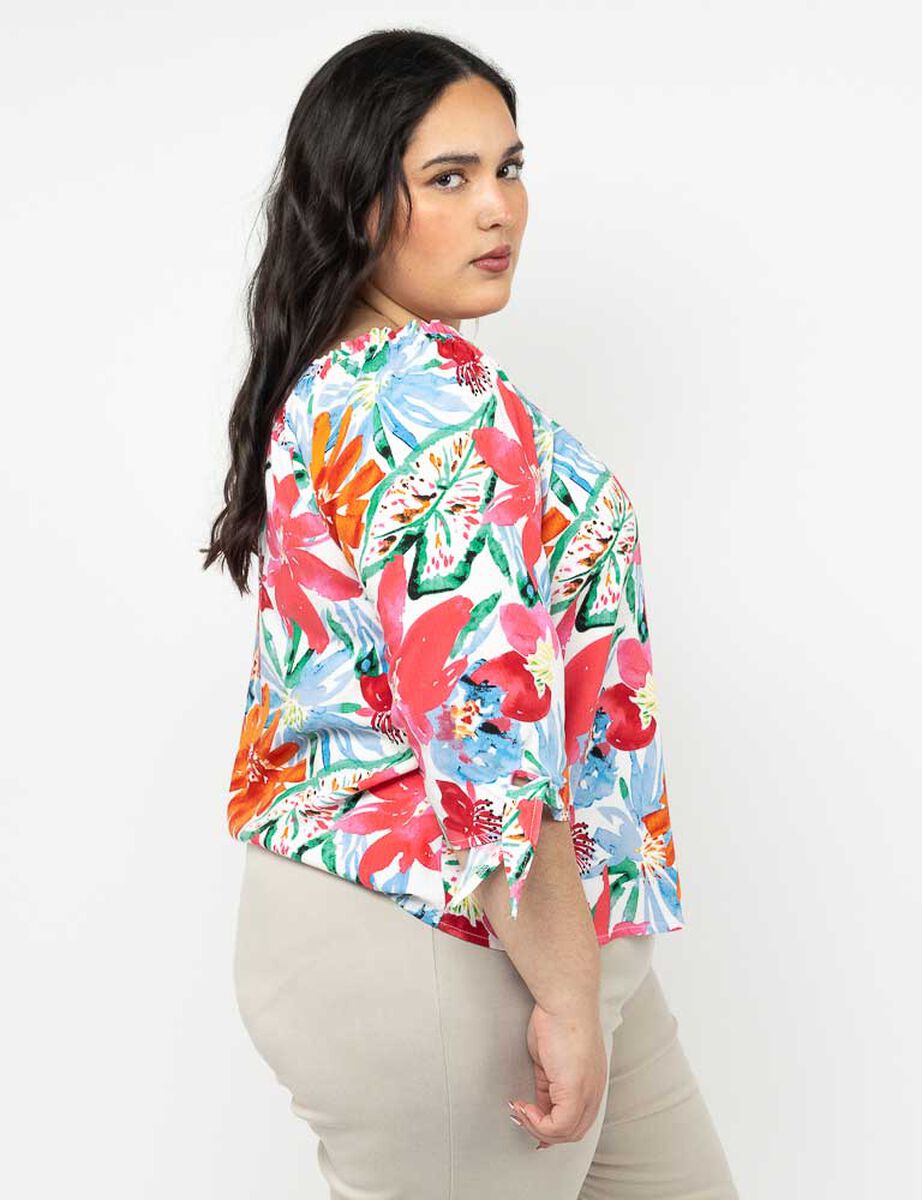 Blusa Manga 3/4 Mujer Extralindas