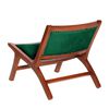 Sitial Latam Home Hannover Tela Velvet 1 Cuerpo Verde