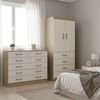Combo Exit Closet 2P 4C + Comoda 10C Blanco