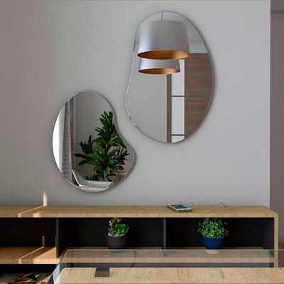 Imagen 2 del producto Espejo de Vidrio TuHome Fluye Leo 80,5 x 53,5 cm