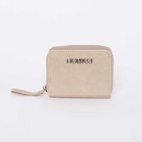 Billetera Eco Cuero Taupe Mujer Fiorucci