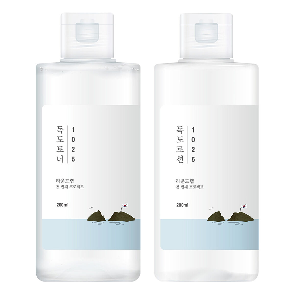 Set Locion + Tónico Facial Dokdo Line Roundlab