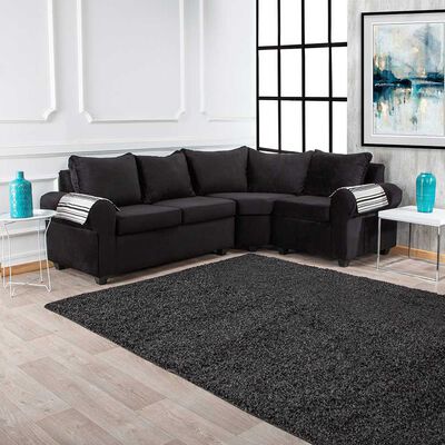 Sofá Seccional Muebles MPR Calafate 4 Negro
