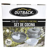 Set de Cocina Outback Set para 3 Personas