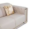 Sof&aacute; Daniels 3 Cuerpos Beige Dorado