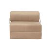Sof&aacute; Cama Latam Home Velvet Siena 1 Cuerpo Beige