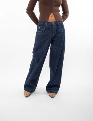 Imagen 1 del producto Jeans Indigo Mujer Icono Raw