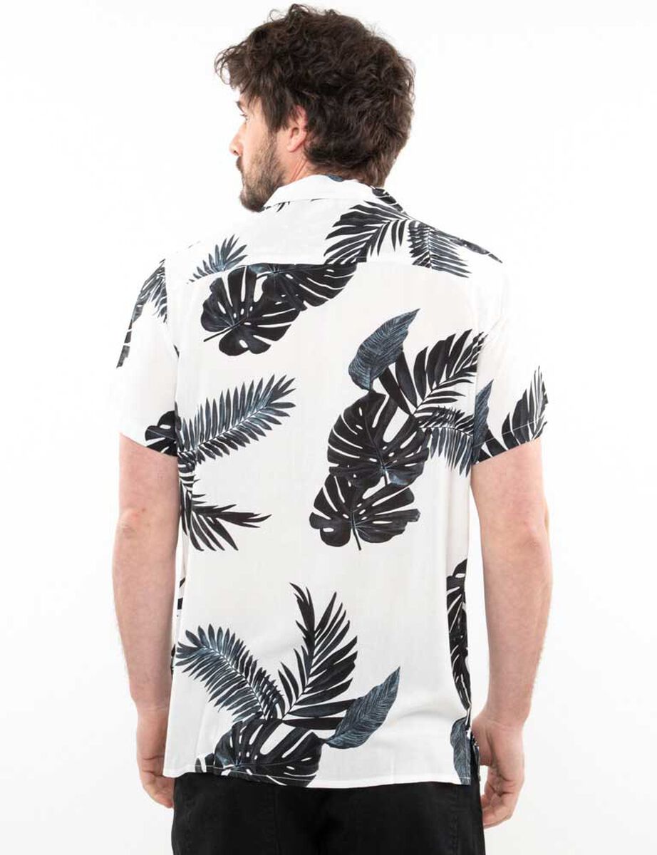Camisa Estampada Manga Corta Hombre Portman Club