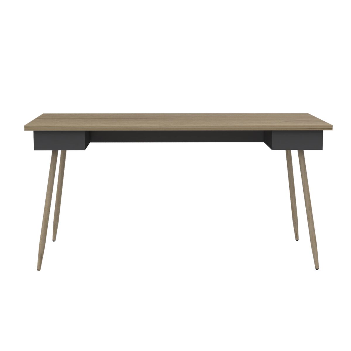 Escritorio TuHome Newport 150 Duna/Plomo