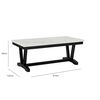 Mesa de Centro Daniels M&aacute;rmol Rodeus Blanca