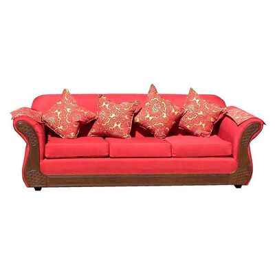 Imagen 1 del producto Sofá Almore Irlanda 3 Cuerpos Rojo