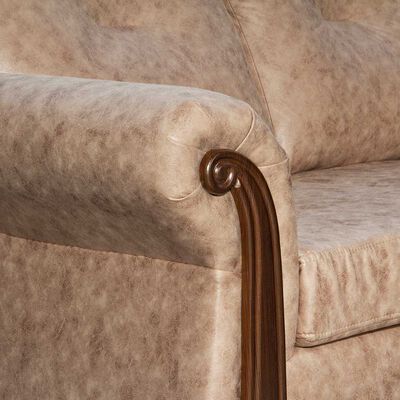 Imagen 2 del producto Sofá Black Factory Bristol 2 Cuerpos Beige