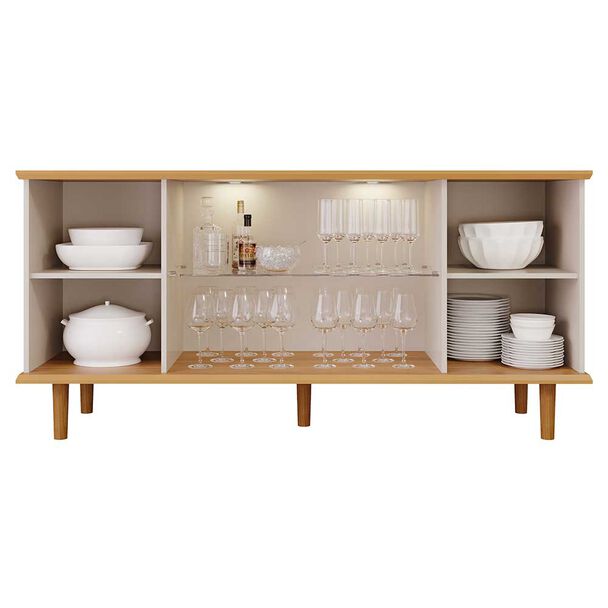 Buffet Decocasa Janice Led Off White