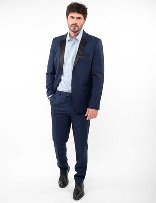 Imagen 2 del producto Traje Slim Regular Hombre Zibel Azul