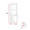 Bar Esquinero TuHome Kaia 1 Puerta Wengue Miel
