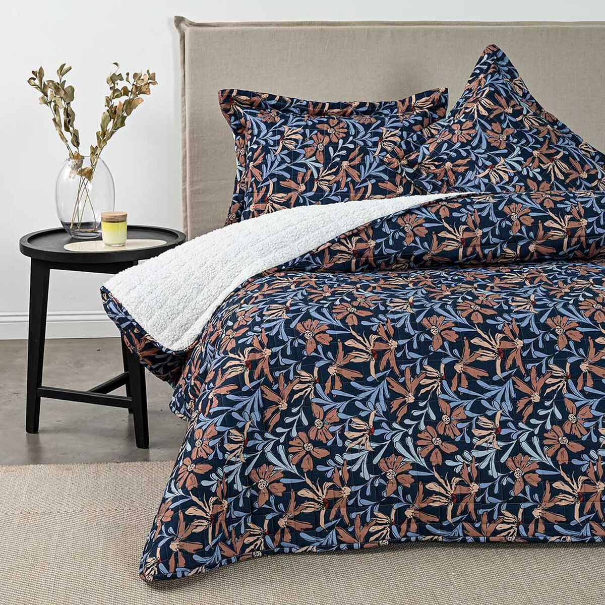 Quilt Sherpa American Family 2 Plazas Lia