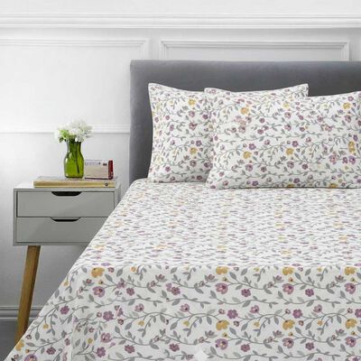 Juego de S&aacute;banas Dise&ntilde;o Casanova  2 Plazas 144 Hilos